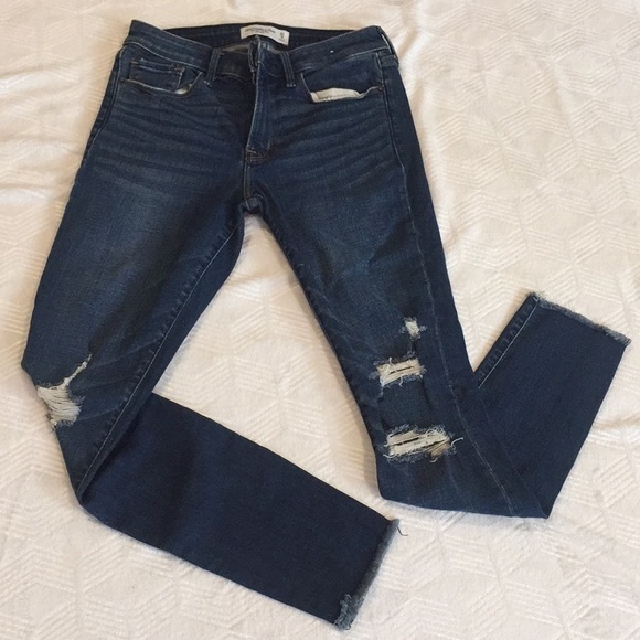 Abercrombie & Fitch Denim - Abercrombie & Fitch The Super Skinny Jeans